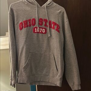 J. America Gray Ohio State Hoodie
